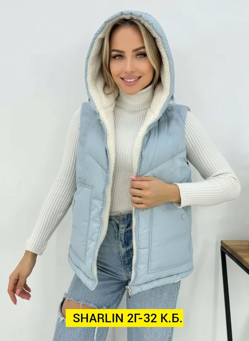 жилетка демисезонная,жилетка женская,жилет утепленный женский,жилет женский,жилет двухсторонний