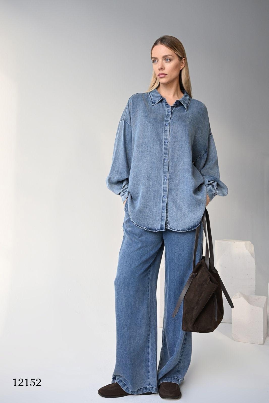 джинсовая рубашка,рубашка джинсовая женская,джинсовая рубашка оверсайз,рубашка женская,рубашка свободного кроя