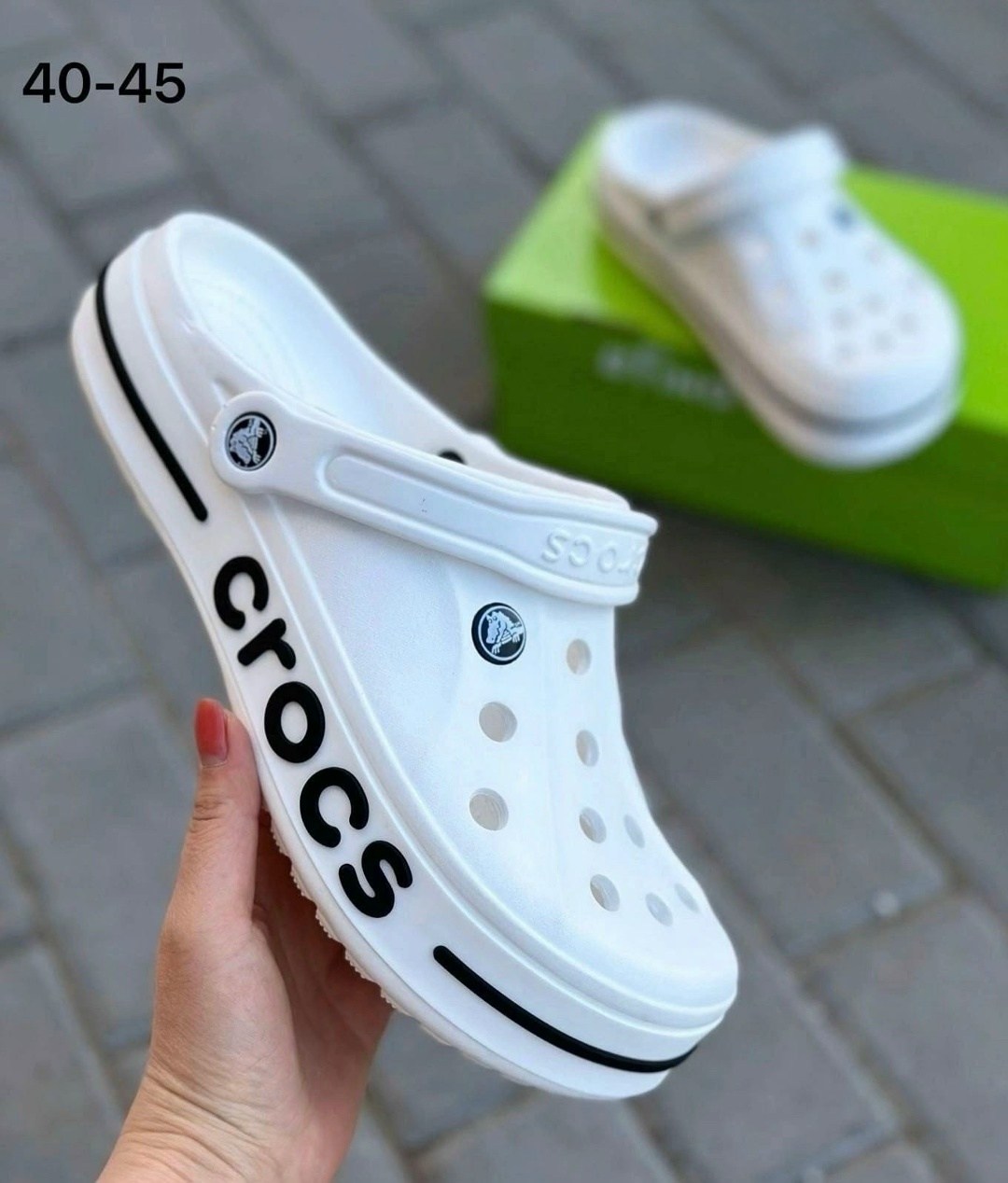 кроксы crocs,кроксы женские,кроксы,,сабо crocs bayaband белый 36 ru 37