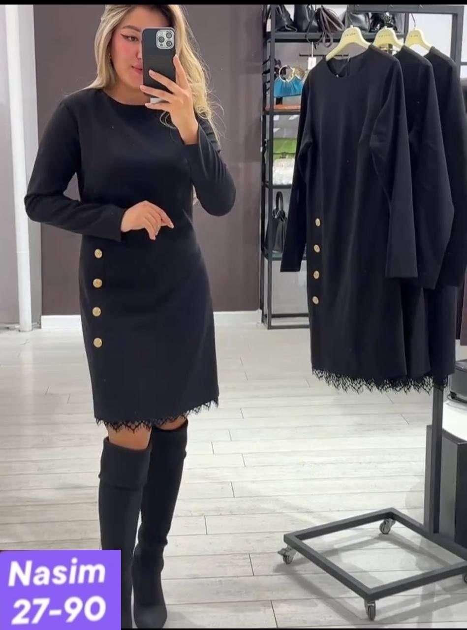 стильное платье,женское платье,платье,платье черное,платье туника