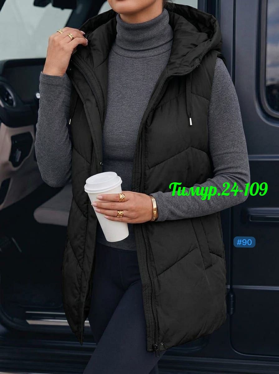 женская жилетка,жилет женский,жилет теплый,жилетка,жилет с капюшоном