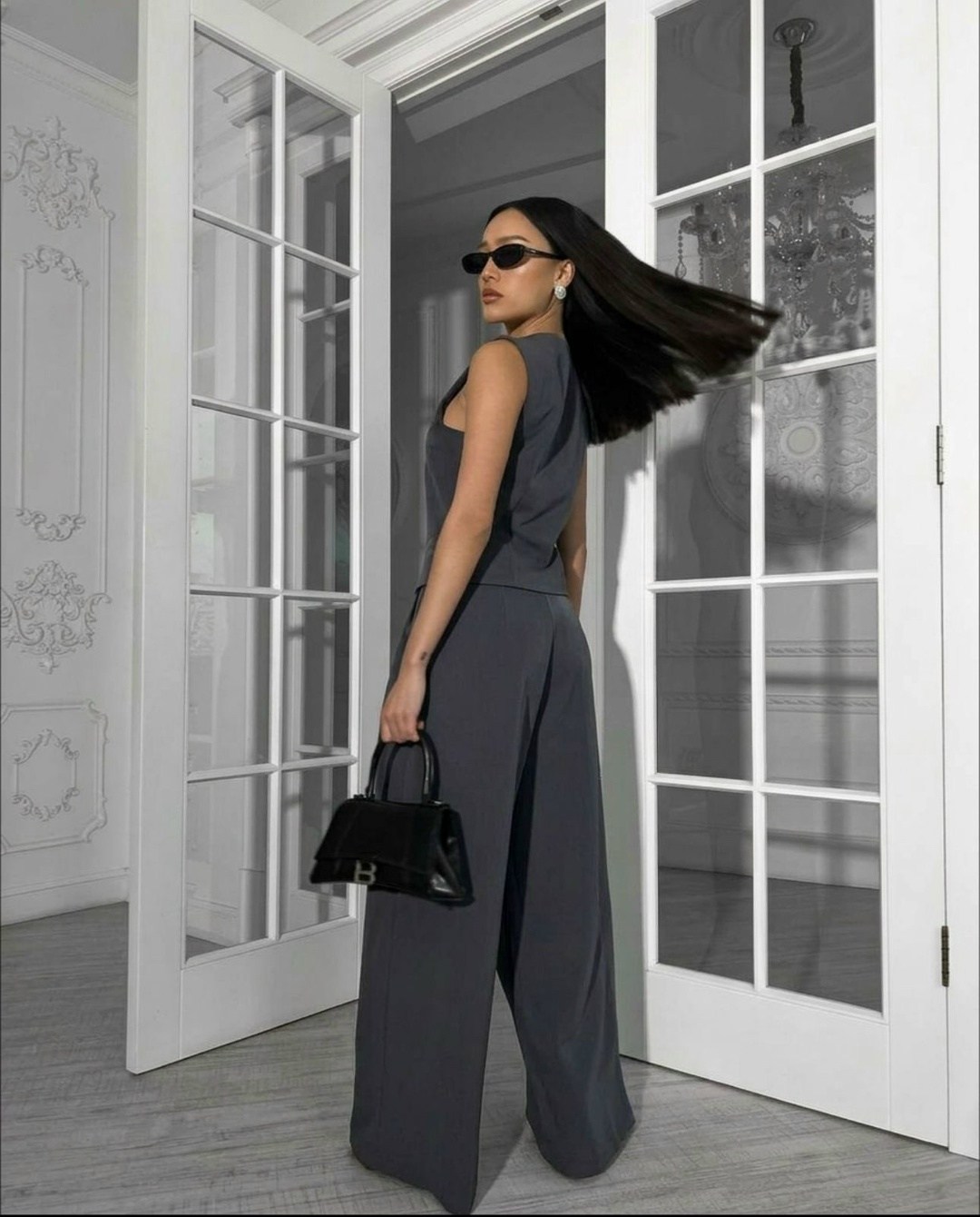 женский брючный костюм из жилета и брюк,костюм с жилетом брючный классический ne.skromno,женский брючный костюм,костюм с брюками,костюм женский