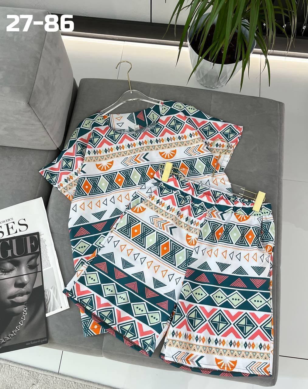 летние костюмы,костюм,костюм с принтом,женские костюмы,комплект одежды