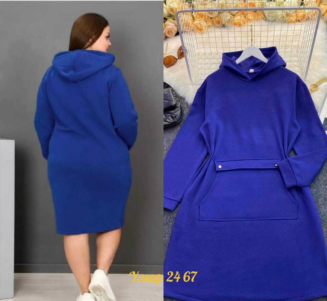 спортивное платье с капюшоном,платье на флисе,платье из флиса,платье с капюшоном,платье женское теплое