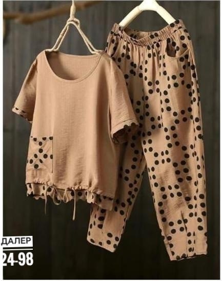 женский брючный костюм dimanaf,пижама женская,пижама комплект,пижама для женщин,летний брючный костюм