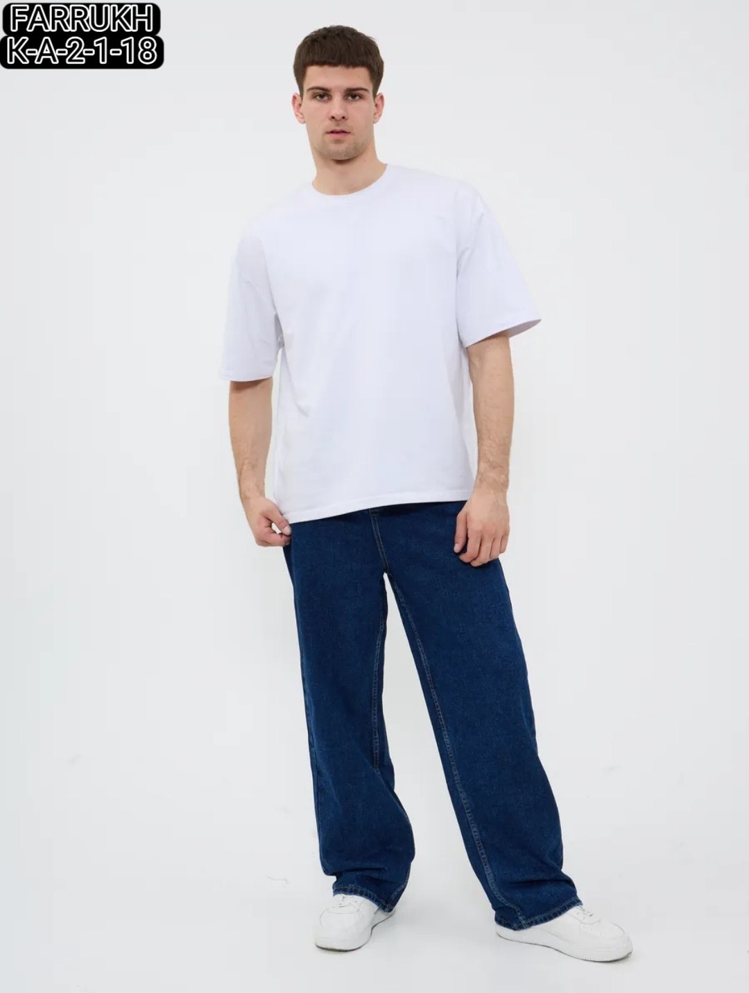 джинсы мужские,белая футболка мужская,футболка базовая мужская,джинсы свободного кроя,джинсы широкие