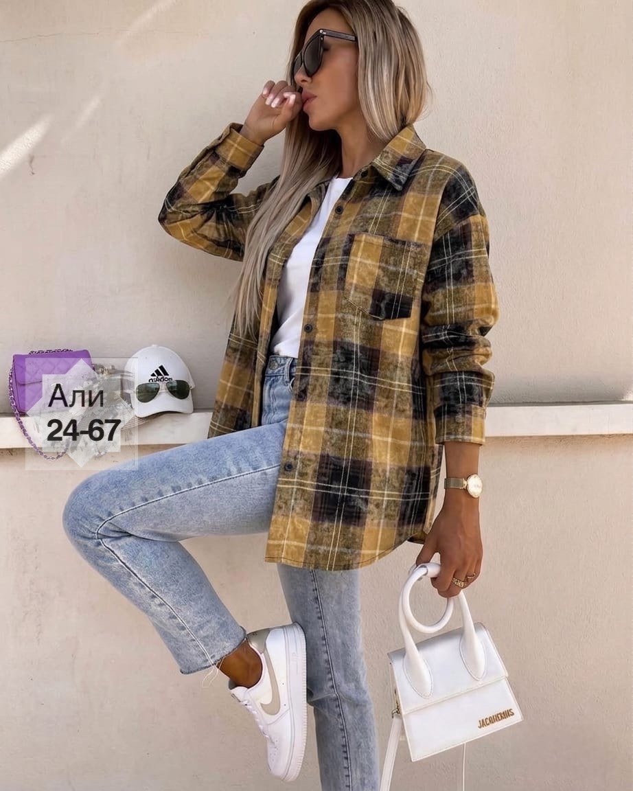 женская рубашка в клетку,рубашка женская оверсайз в клетку,клетчатая рубашка женская,рубашка в клетку,женская рубашка