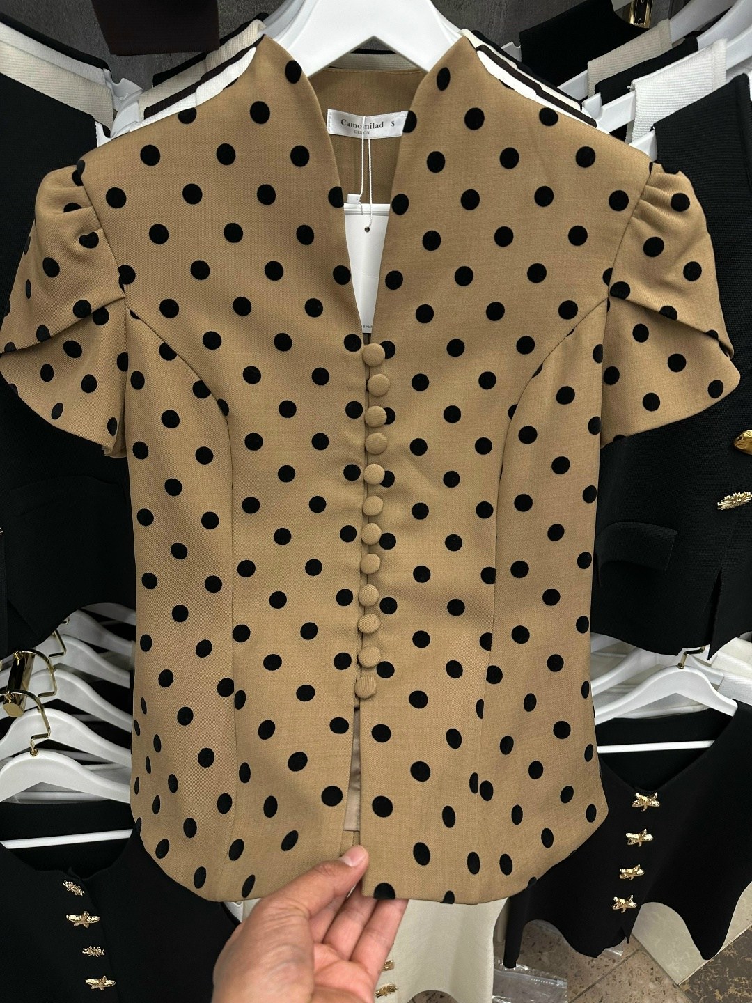 блузка в горошек,повседневная блузка,женская блузка,блуза,блузка в горох