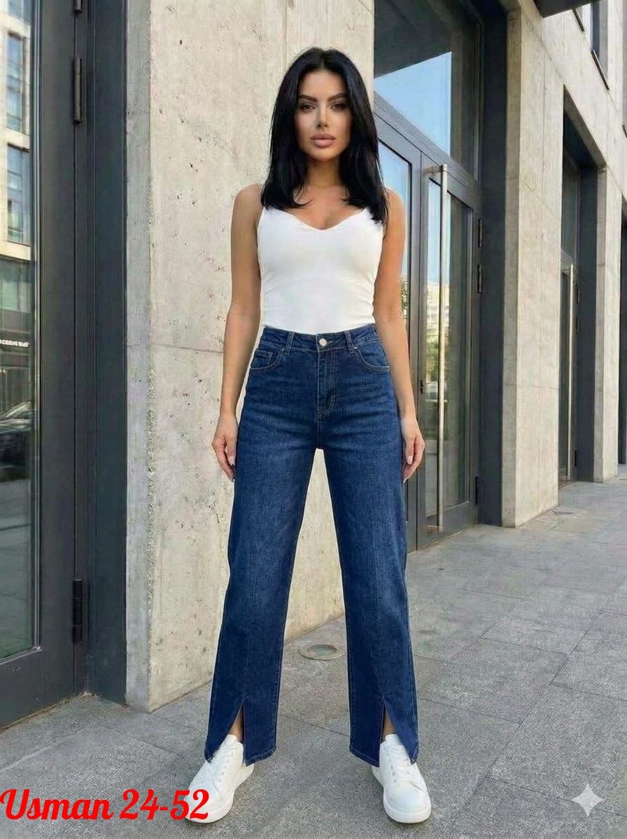 женские джинсы,джинсы шикарные с разрезом,женские джинсы с разрезом,джинсы брюки,модные джинсы