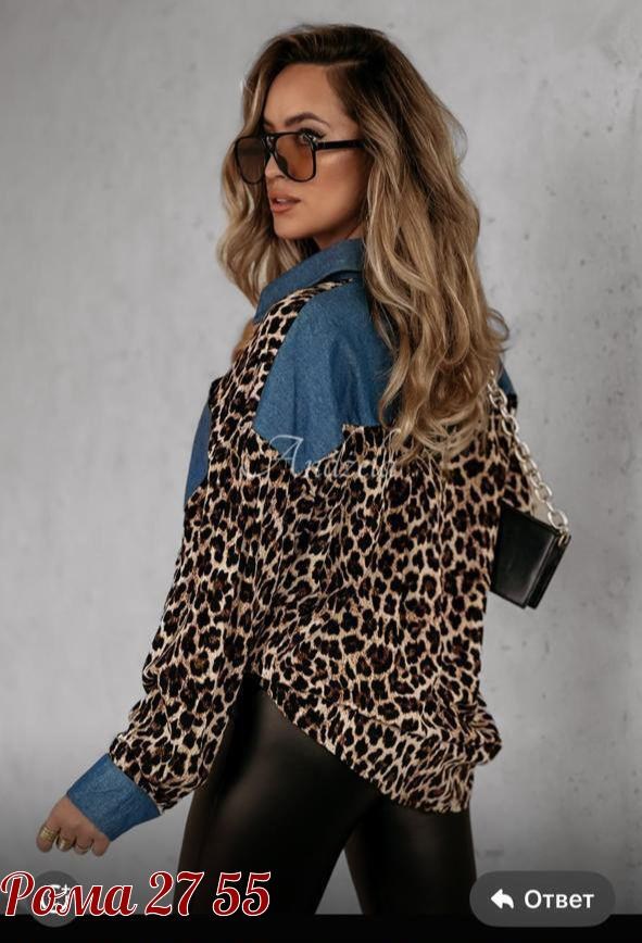 женские джинсовые рубашки,джинсовая рубашка,повседневная рубашка,леопардовая рубашка,блузы с джинсовым декором