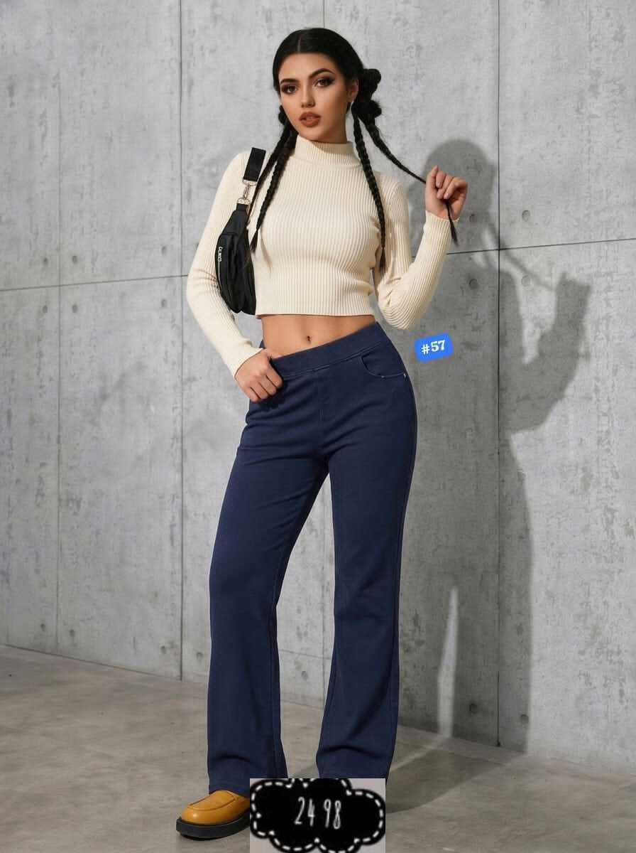 женские джинсы клеш,джинсы клеш,женские джинсы,джинсы клеш от колена с высокой посадкой стрейч laminia,джинсы