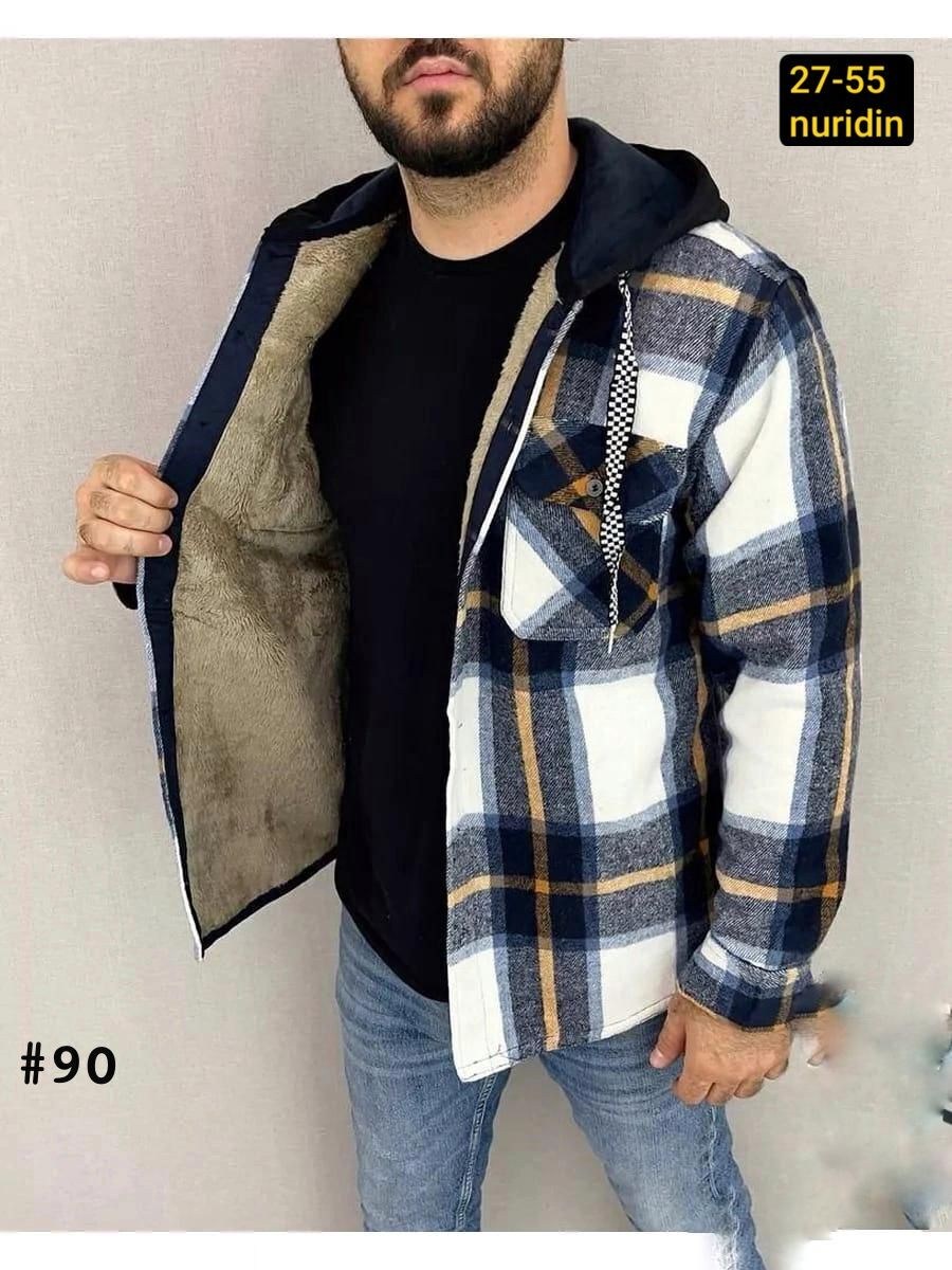 рубашка на меху,рубашка теплая мужская,рубашка теплая на флисе,рубашка с капюшоном,рубашка мужская с капюшоном