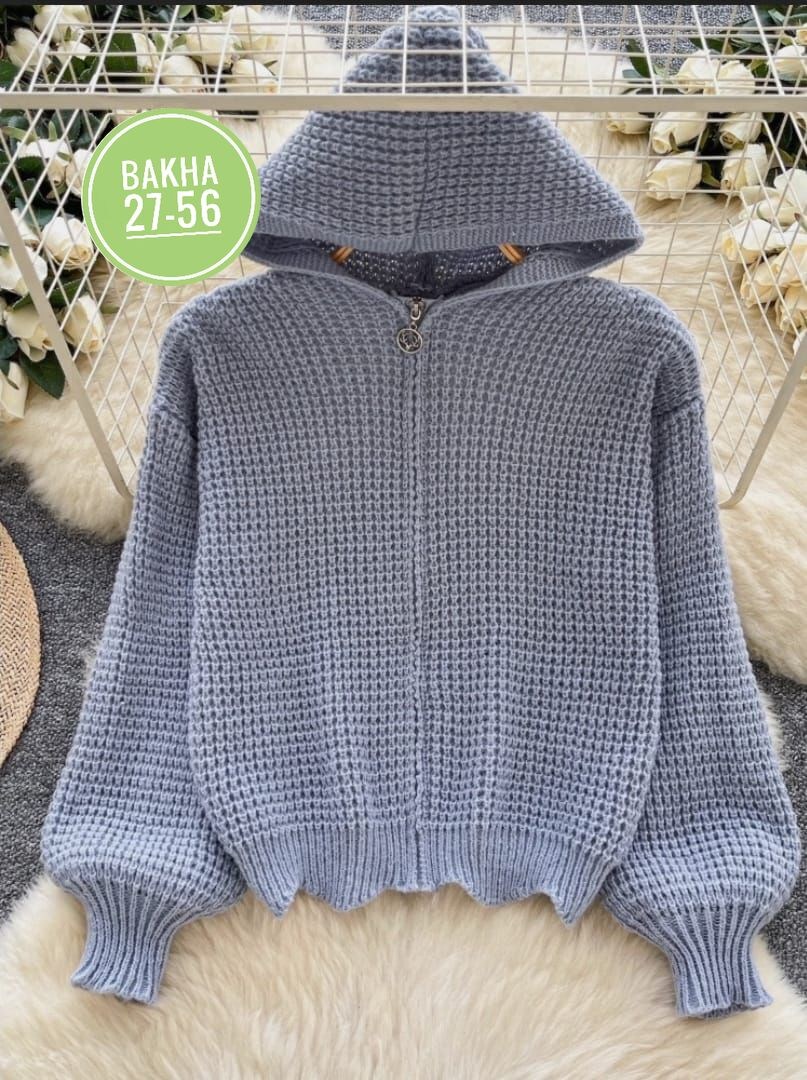 свитер кофта вязаная,свитера с капюшоном,вязаная кофта,вязаные свитера,модные свитера