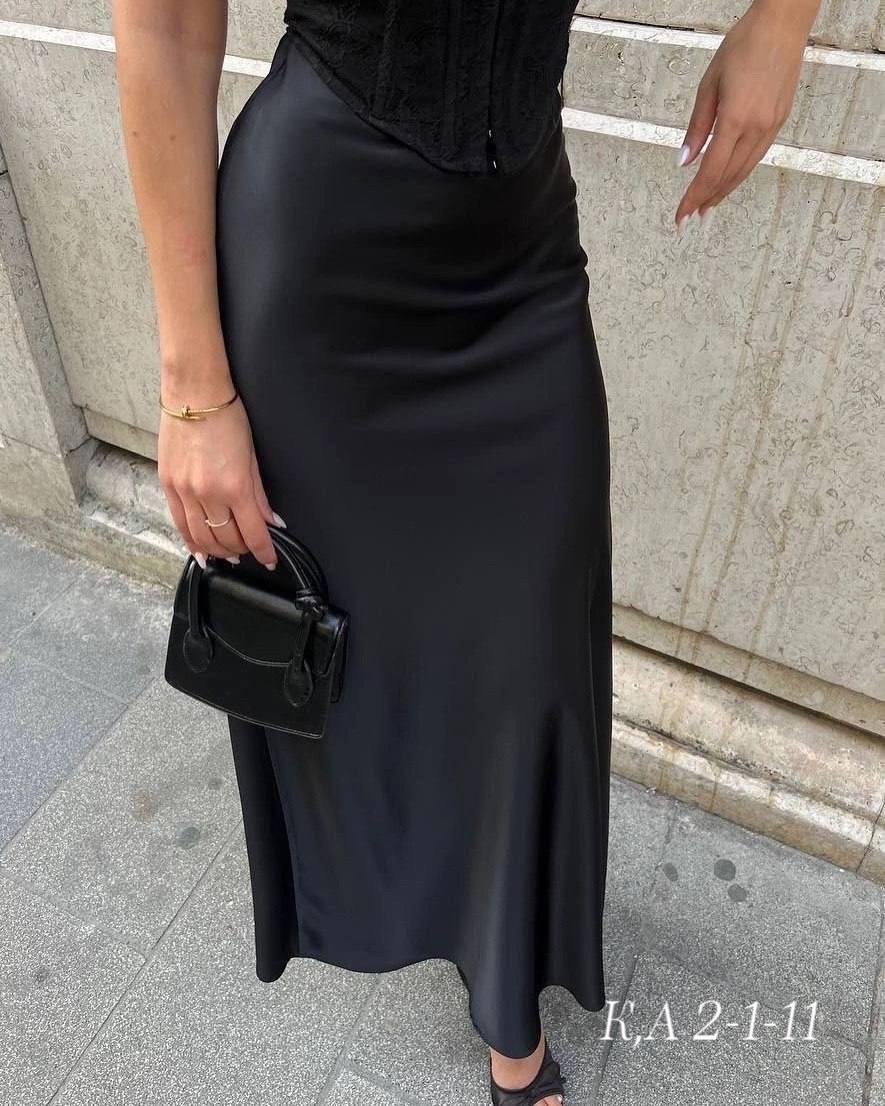 атласная юбка макси,длинная атласная юбка,юбка шелковая длинная,длинная юбка,женская юбка