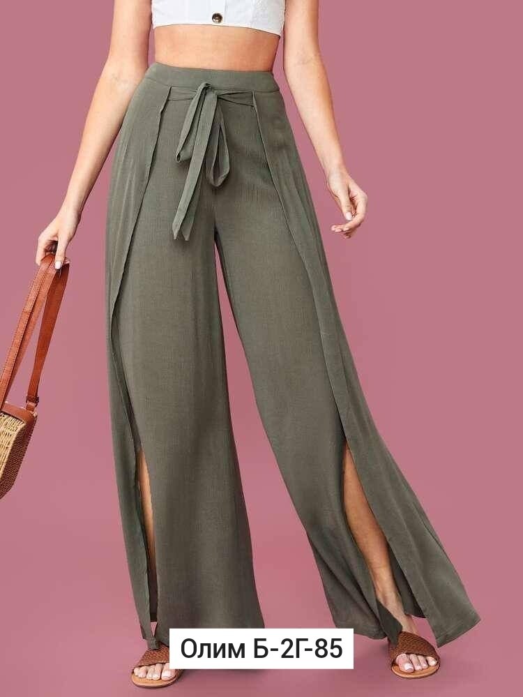 женские широкие брюки,брюки с широкими штанинами,брюки штаны широкие,женские летние брюки с разрезами,брюки женские свободные с широкими штанинами