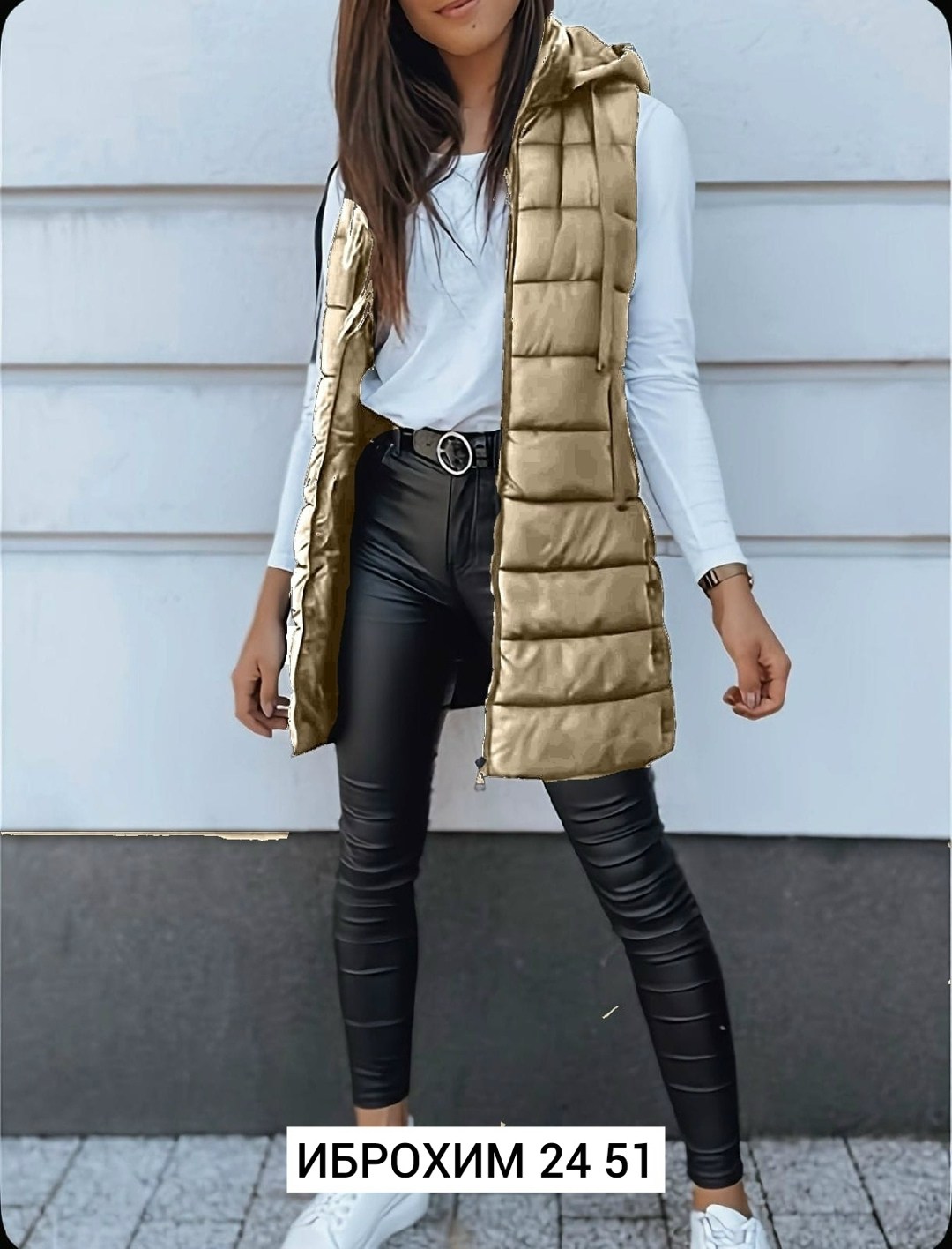 жилет синтепоновый женский удлиненный,жилет с капюшоном,женские жилеты,жилетка с капюшоном,куртка с жилеткой