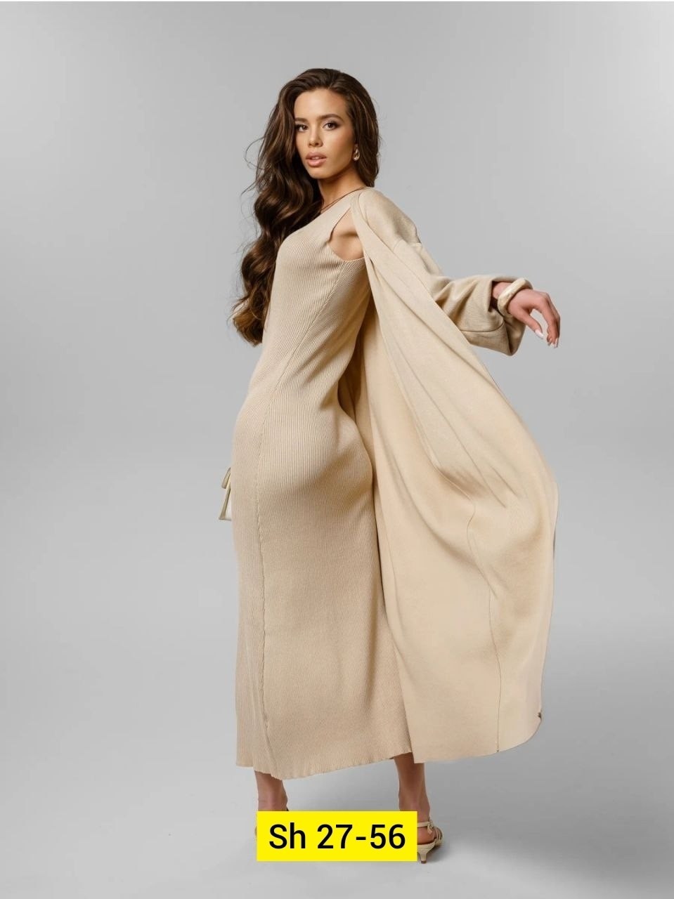 платье кардиган,платье лапша с кардиганом,костюм платье лапша с кардиганом melodee,комплект двойка платье с кардиганом луна shop,костюм платье лапша с кардиганом melodee цвет коричневый шоколадный