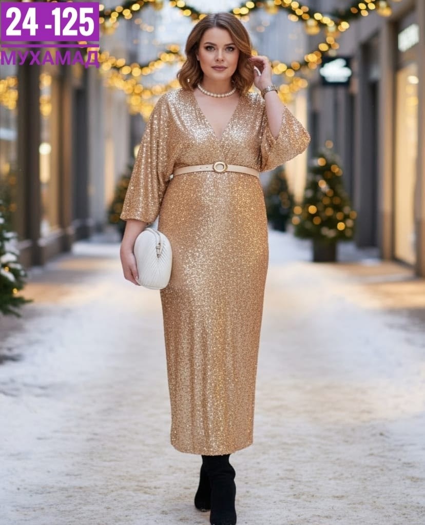 платье на запах вечернее нарядное с пайетками на новый год eva davidova,нарядное платье,вечернее платье с пайетками invite 4087 серый размер 50-58,женское платье с пайетками,вечернее платье