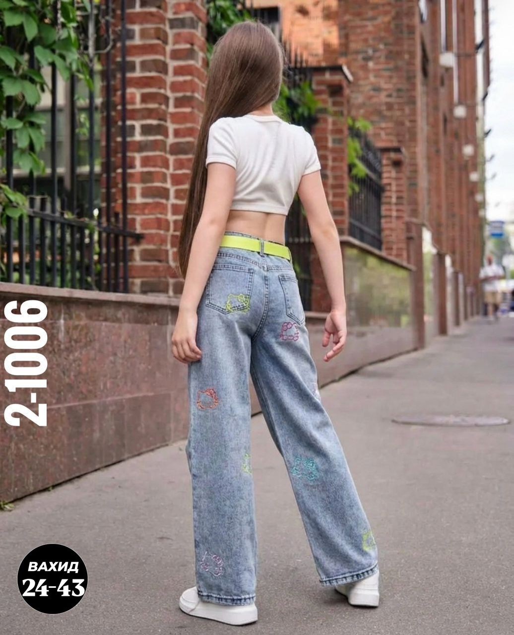 джинсы для девочки широкие,брюки джинсы,модные джинсы,джинсы широкие,джинсы для девочек подростков