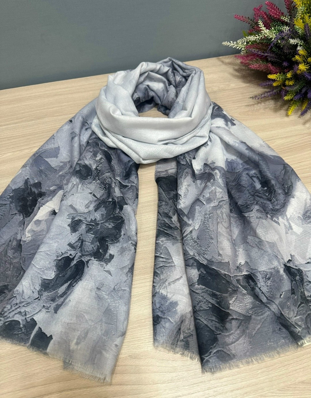 палантин женский,шарфы и платки,палантин,палантин женский с цветочным рисунком 180*80 см. арт. 1269170,женский шарф