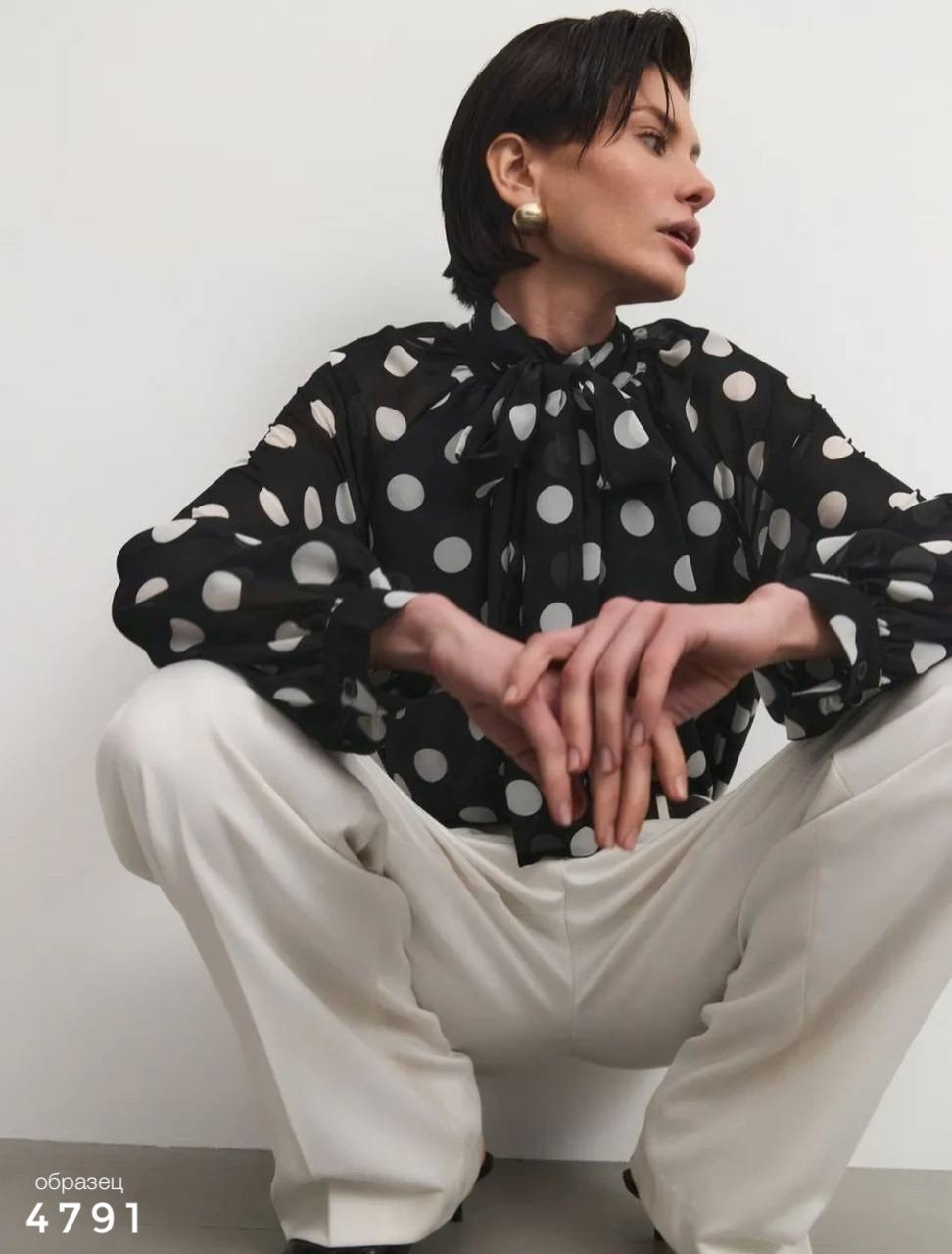 блузка в горошек,модная блузка,блузка праздничная в горошек,блузка в горох,женская блузка