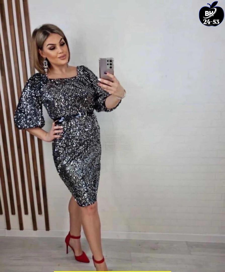 платье женское вечернее больших размеров с пайетками,платье женское праздничное,блестящее платье для полных,платье пайетка,нарядное платье