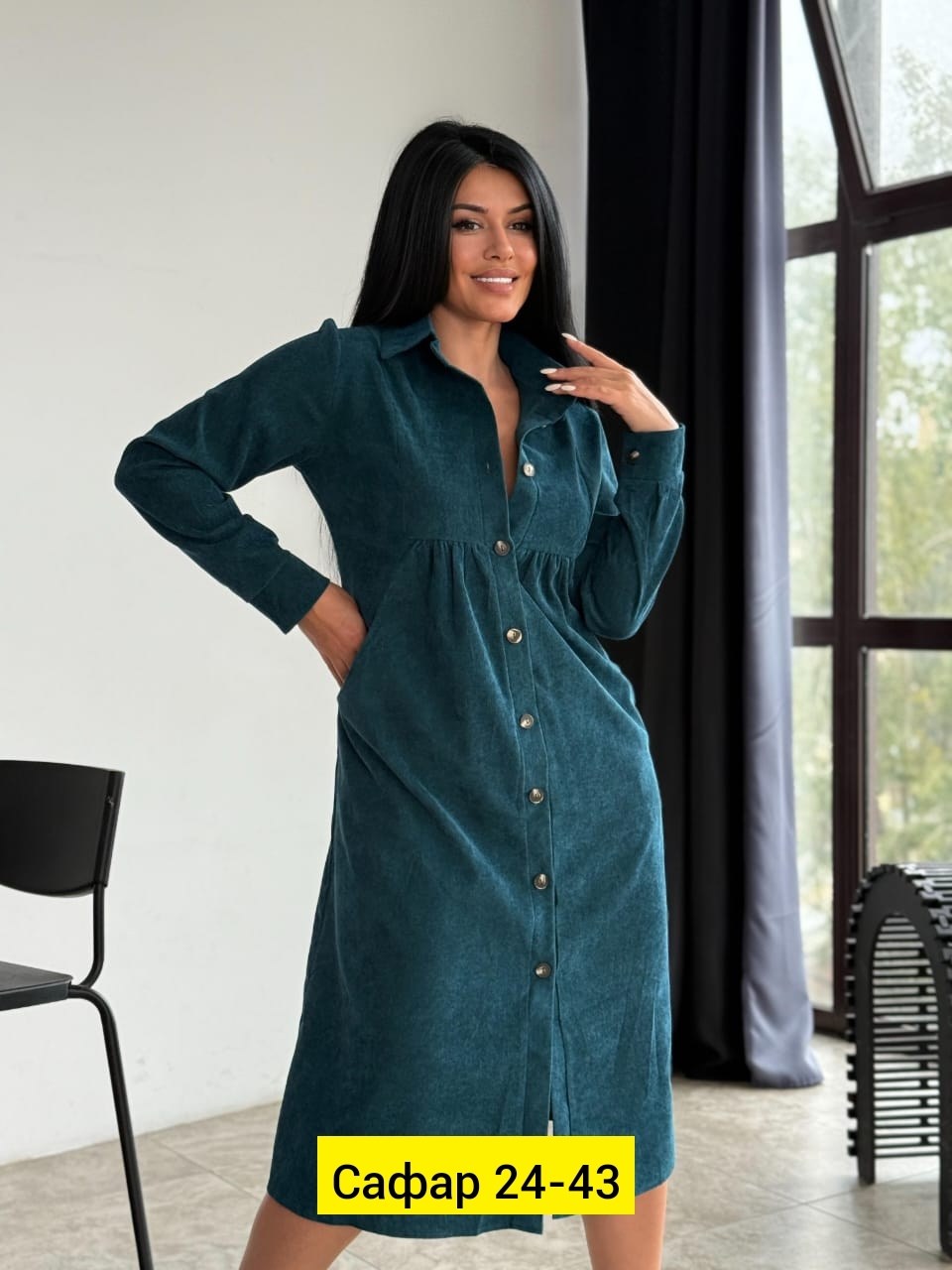 вельветовое платье на пуговицах,женское платье из вельвета,платья ,,платье женское