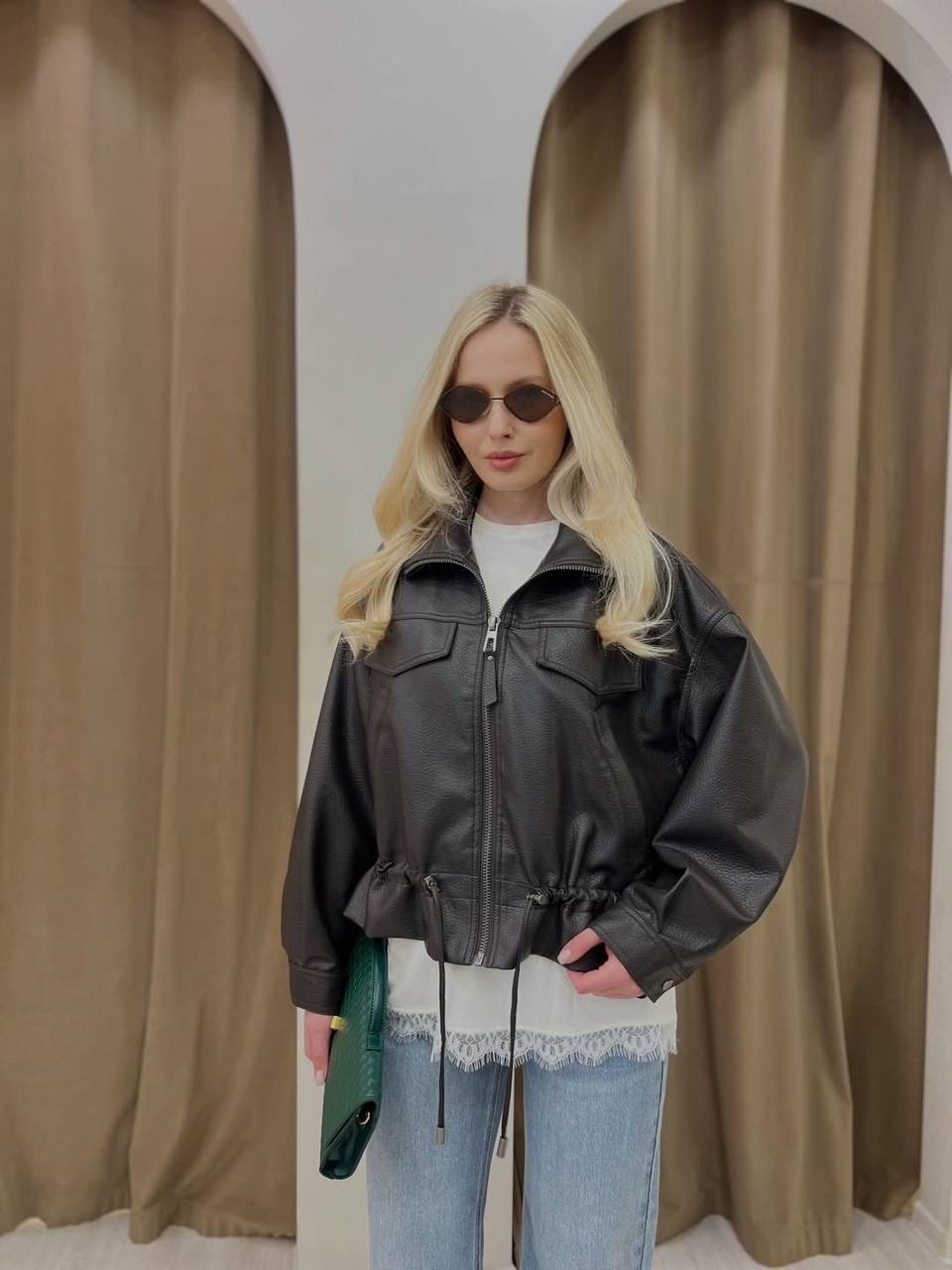 женская кожаная куртка,кожаная куртка,куртка бомбер,куртка косуха,женская куртка из искусственной кожи