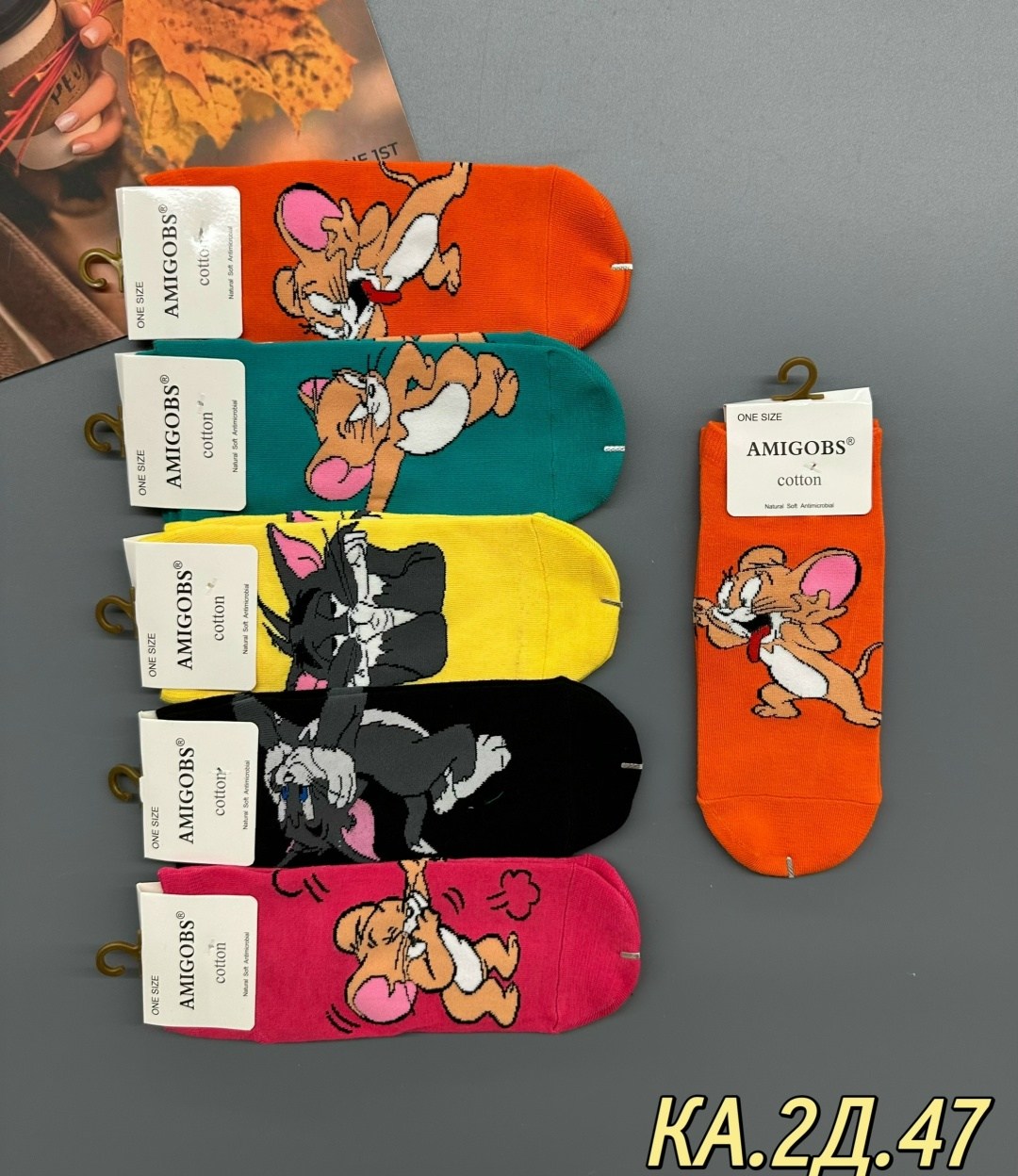 носки том и джерри,комплект носки женские,носки комплект,носки amigobs,женские носки
