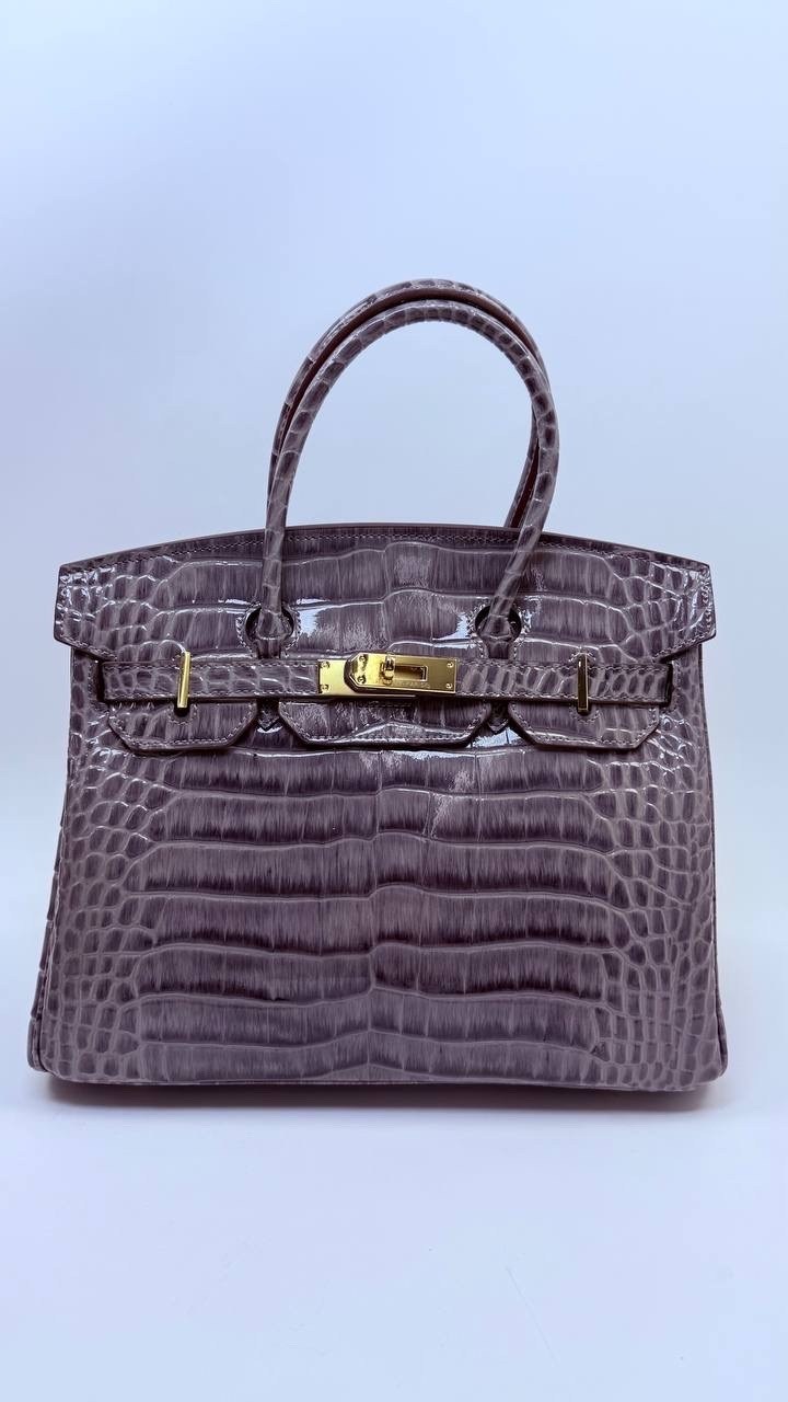 серая сумка гермес биркин,сумка биркин,элегантная сумка,сумка hermes,сумка женская hermes birkin 35 крокодил