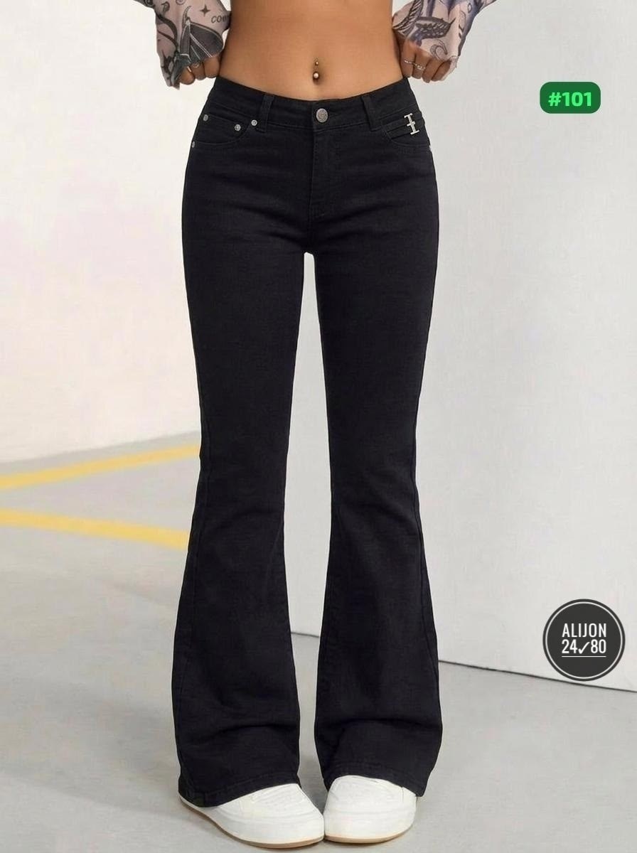 джинсы клеш от колена pularia fashion,женские джинсы клеш,черные джинсы клеш,джинсы клёш,женские джинсы