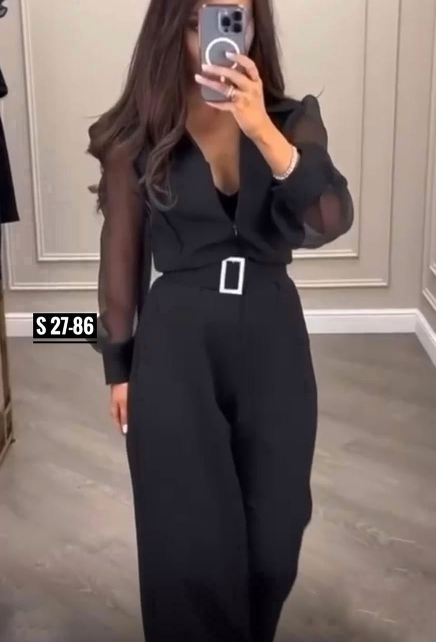 брючный комбинезон,комбинезон женский классический,комбинезон повседневный,модный комбинезон,нарядный комбинезон для женщин