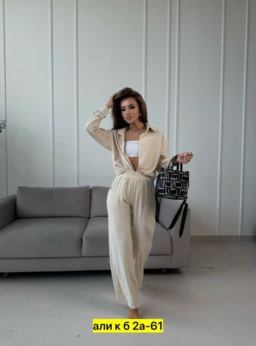 костюм с рубашкой и брюками из мягчайшей ткани,женский брючный костюм,брючный летний костюм с рубашкой,женские костюмы,женский костюм брючный летний