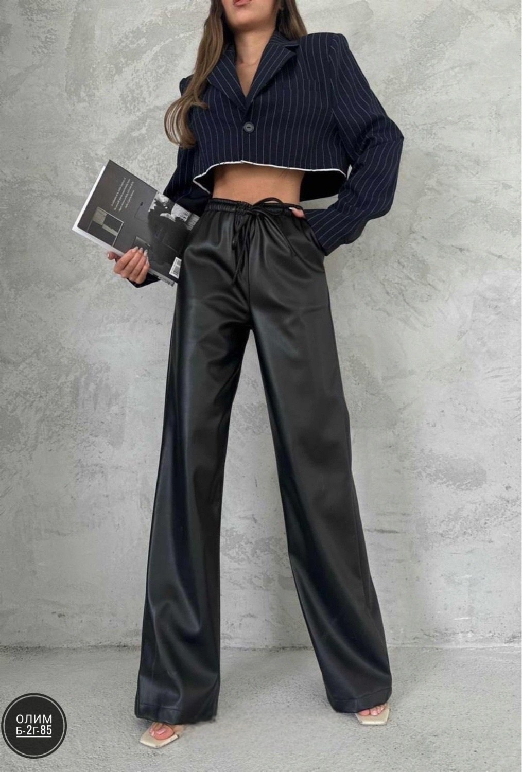 брюки из экокожи на резинке,женские брюки из экокожи,штаны из экокожи,кожаные брюки,кожаные брюки женские