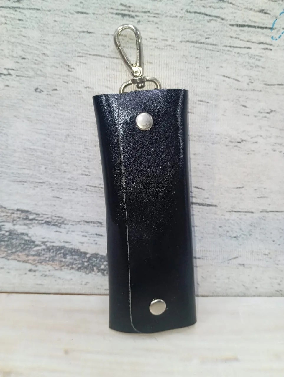 ключница из натуральной кожи,ключница натуральная кожа,ключница карманная,кожаная ключница,черная ключница из натуральной кожи