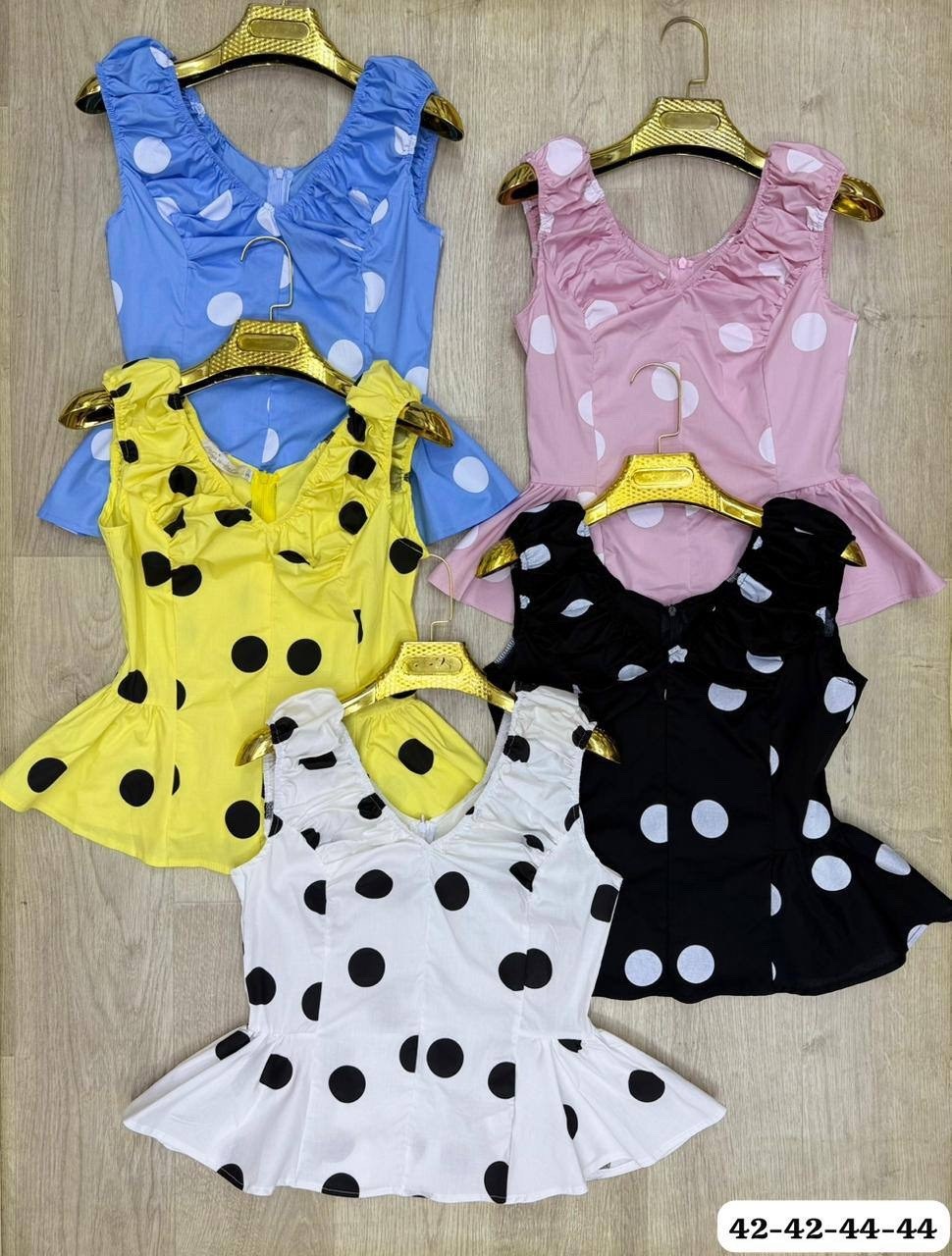 мода стиль,топы модные,стильные наряды,блузка в горох