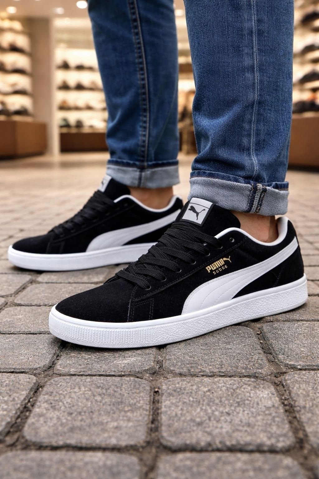 ,кеды пума мужские черные классические,кеды пума мужские замшевые черные,puma suede classic,puma suede