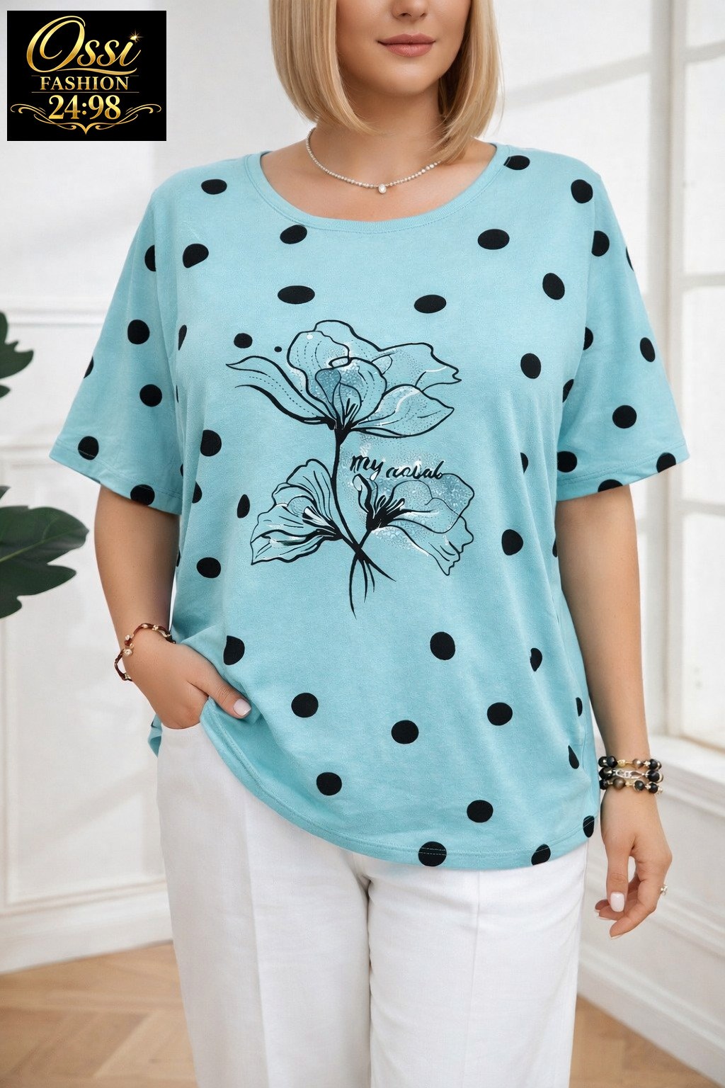 футболки женская,футболки для женщин,женская футболка больших размеров,одежда для женщин,блузка в горох