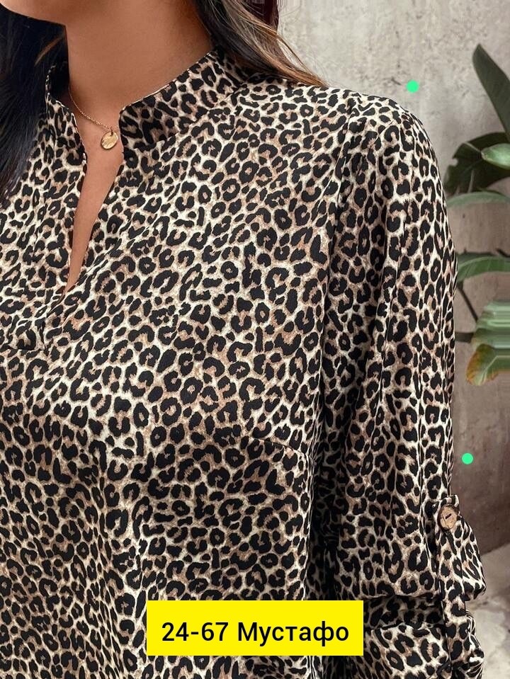 женская блузка,женские блузки и рубашки,женская блуза,рубашка женская,рубашка леопардовая k118a258