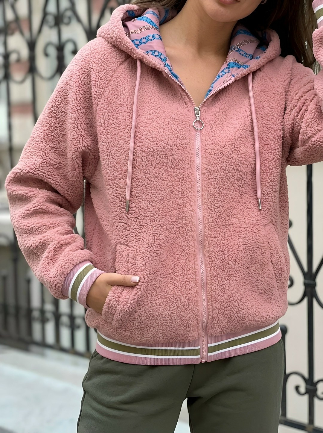 куртка плюшевая,куртка барашек,куртка бомбер,куртка чебурашка на подкладке yanalis,куртка плюшевая демисезонная барашка тедди