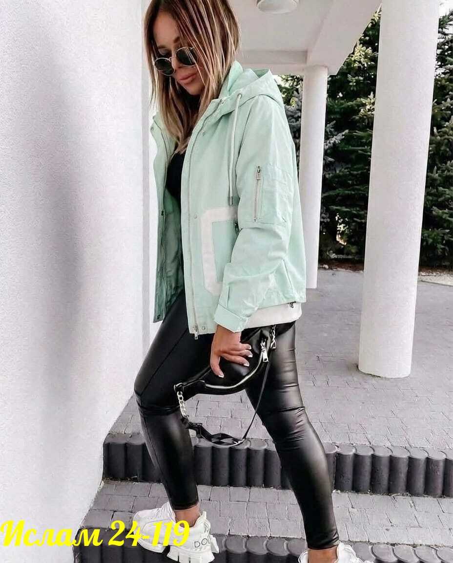 куртка женская весенняя с капюшоном короткая парка мята jozzy,куртка женская,куртка женская весенняя,куртка женская демисезонная,куртка демисезонная