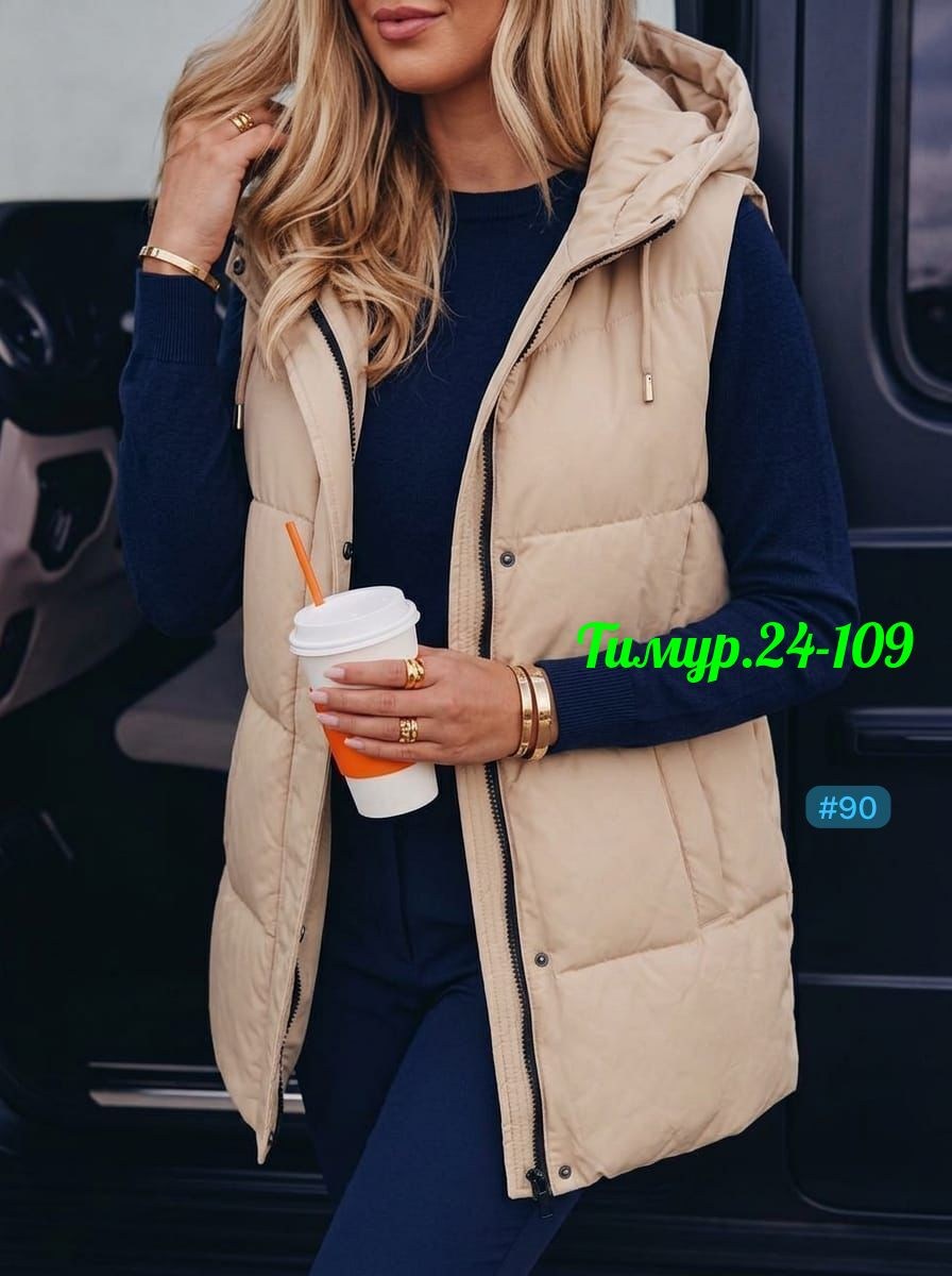 женская жилетка,жилет женский,жилет теплый,жилетка,жилет с капюшоном