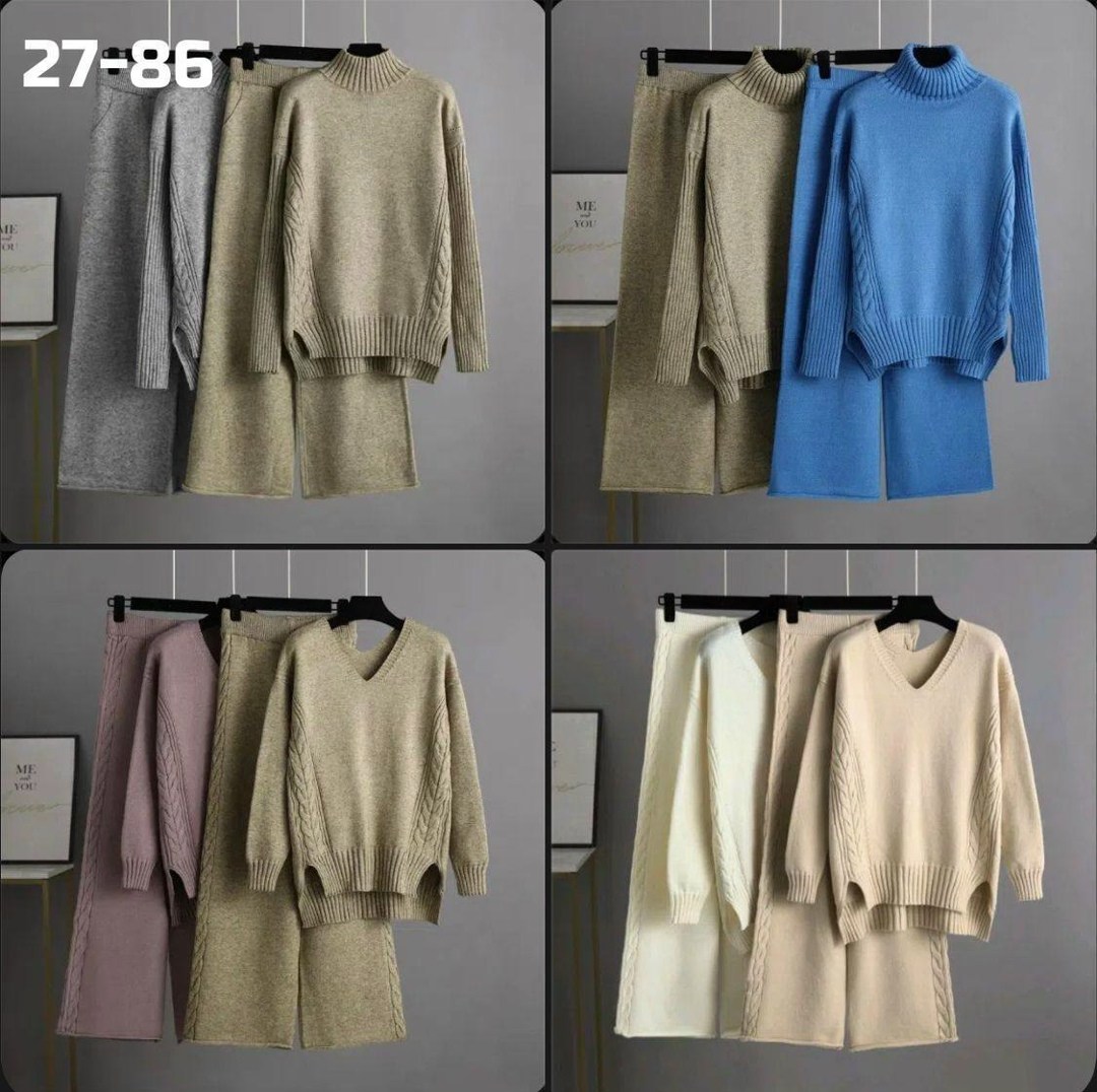 свитера женские,женский трикотажный костюм из двух предметов,трикотажные костюмы,женский трикотажный костюм,женские костюмы