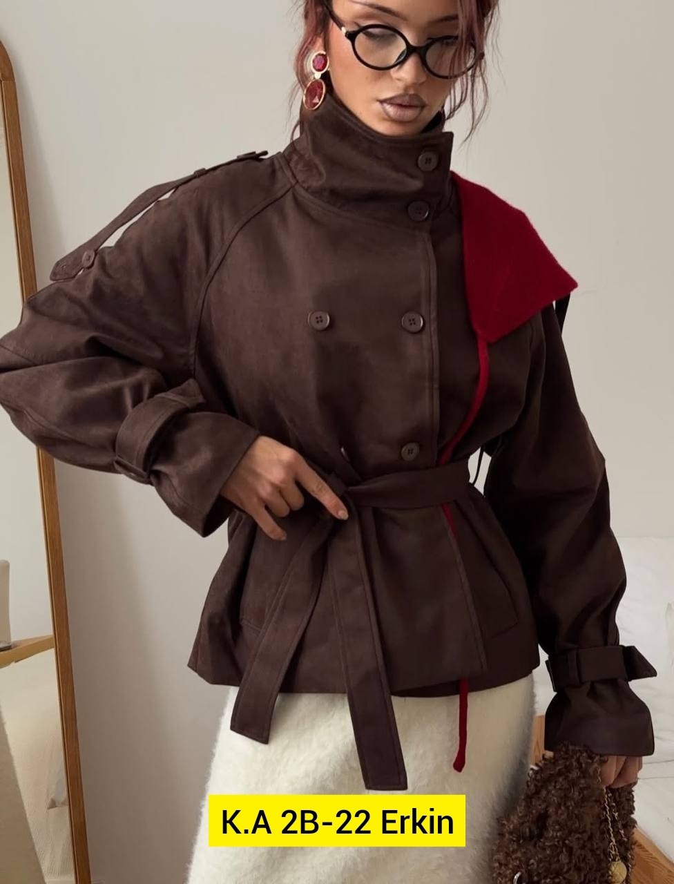 куртка бомбер замшевый willsibi 365449413,куртка с поясом,костюм с юбкой,куртка женская,кожаная куртка