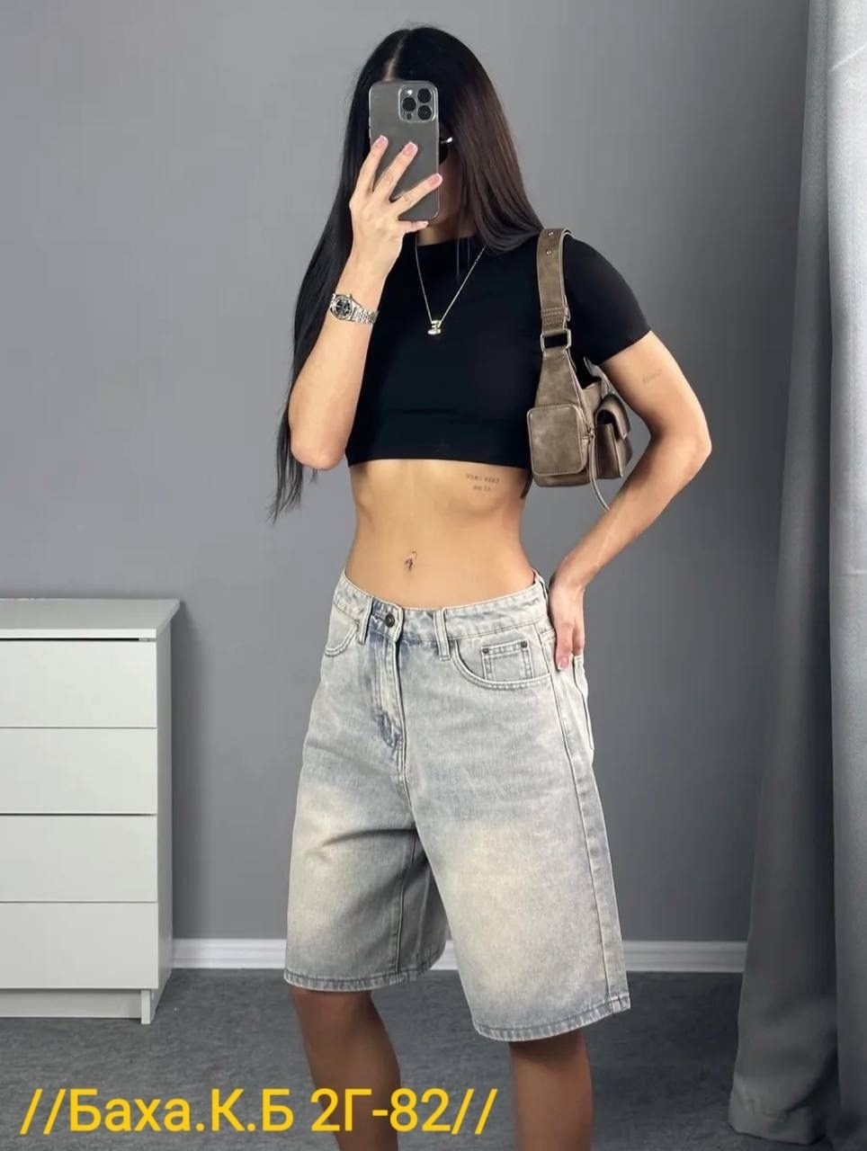 шорты y2k бермуды багги джинсовые juliche 237277070,шорты джинсовые женские,женские шорты,шорты бриджи,шорты джинс