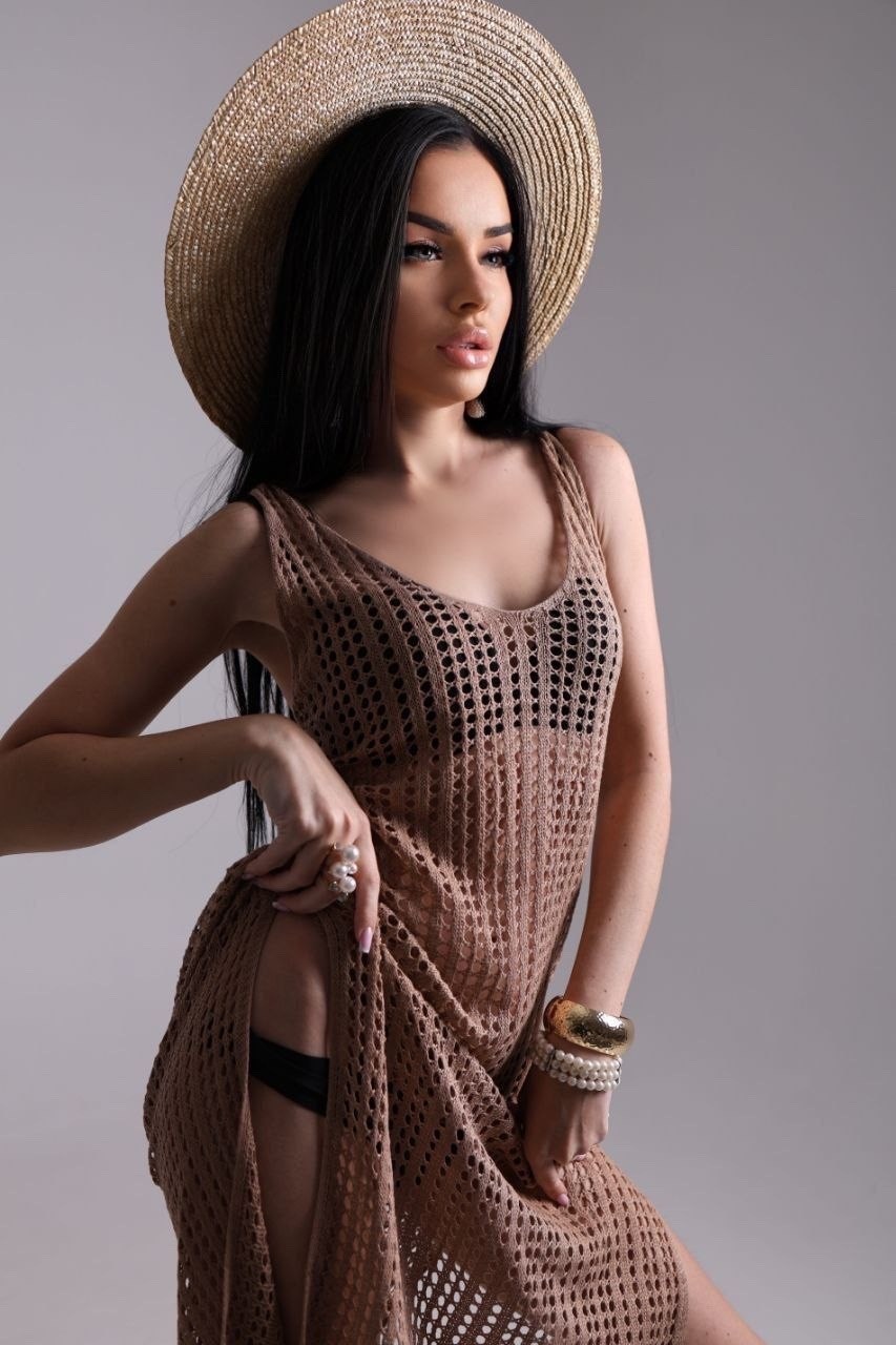 пляжное платье,вязаное пляжное платье,пляжная туника,туника сетка для пляжа,платье пляжное женское
