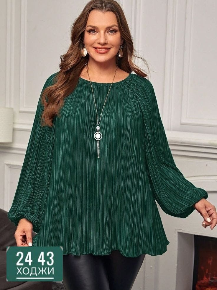 плиссированная блузка,женская блузка,туника женская,блузка нарядная,блуза