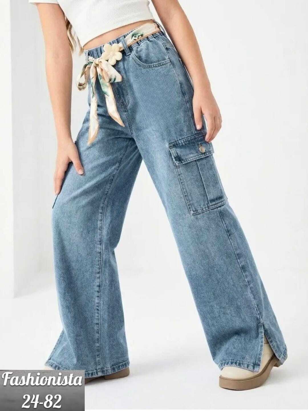 джинсы для девочки,модные джинсы,джинсы карго широкие подростковые mili bo_wear,джинсы карго для девочки,джинсы карго