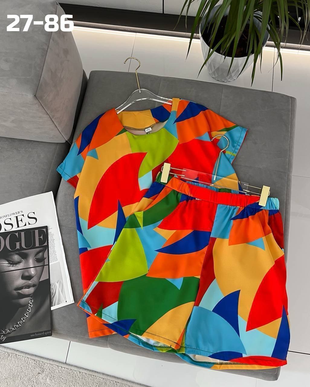 летние костюмы,костюм,костюм с принтом,женские костюмы,комплект одежды