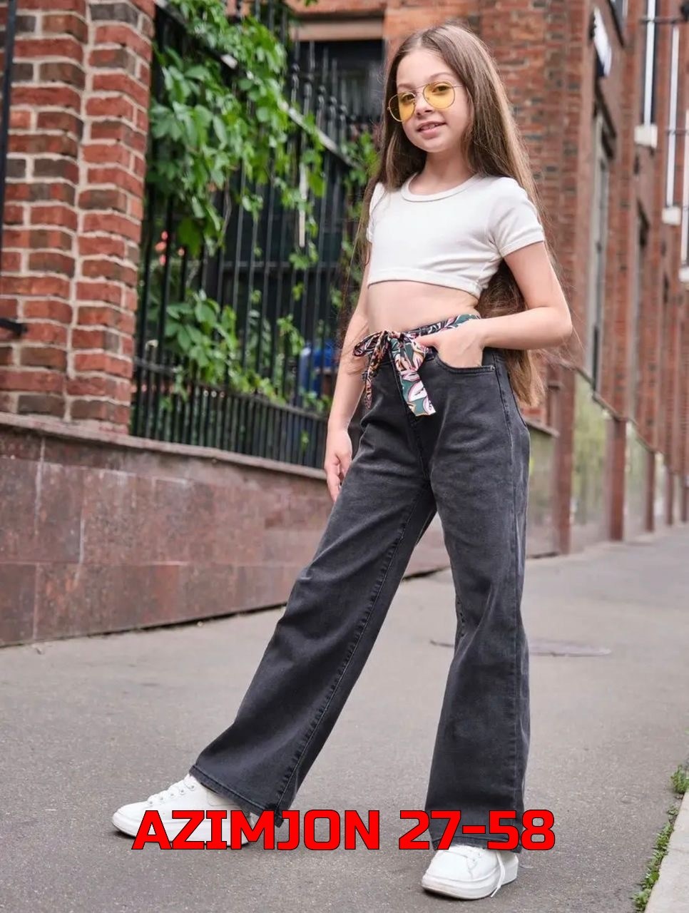 широкие джинсы для девочек,широкие джинсы для подростков девочек,джинсы палаццо тёмно-серые подростковые клёш для девочки,джинсы для подростка,джинсы карго для подростков